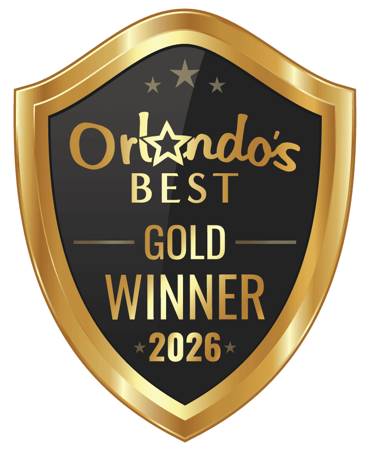 Orlando&rsquo;s Best Gold Winner 2026 badge